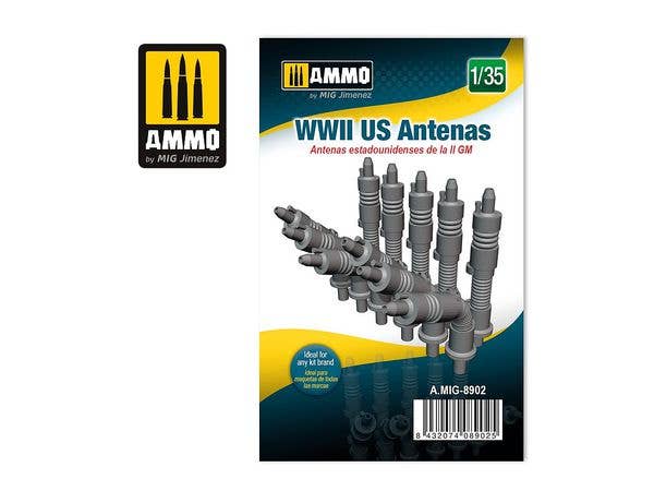 1/35 WW.II 米軍車両アンテナベース (11個入り)
