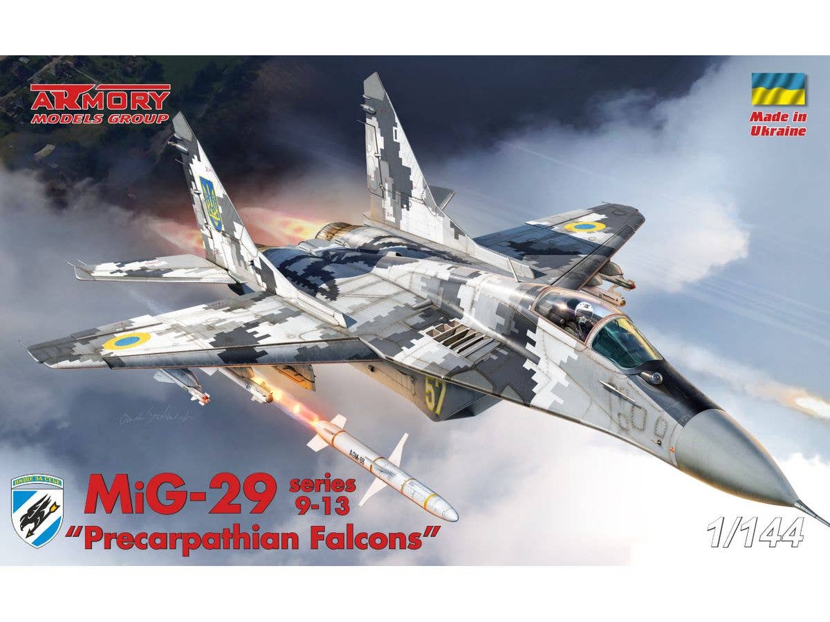 1/144 MiG-29 9-13 フルクラムC ウクライナ空軍第114戦術航空旅団