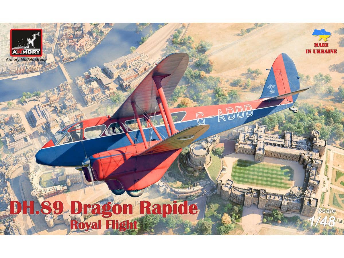 1/48 デ・ハビランド DH.89ドラゴン・ラピード ロイヤルフライト