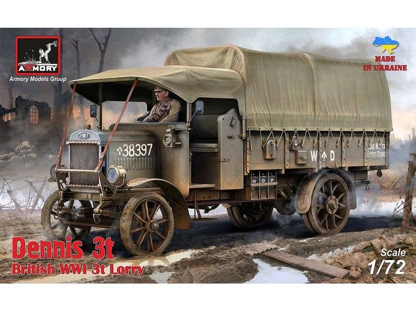 1/72 WW.I イギリス デニス 3トントラック