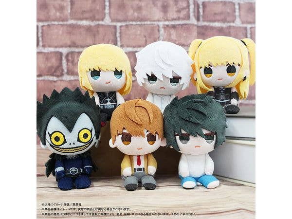 DEATH NOTE おすわりくらぶ ぬいぐるみマスコット 1Box 6pcs