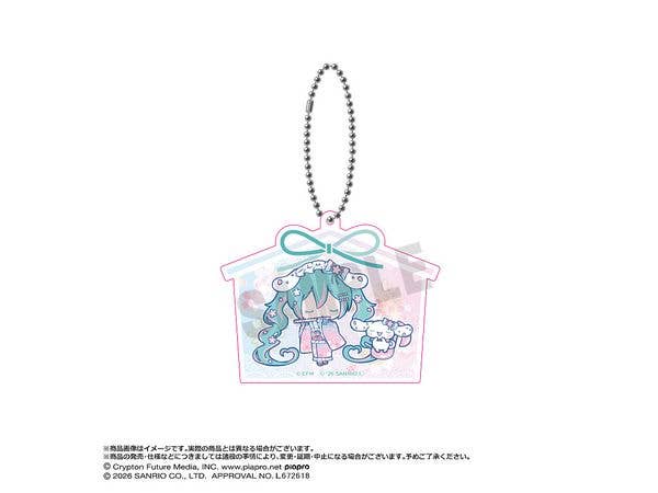 初音ミク×シナモロール: 夢桜Ver. アクリルキーホルダー B