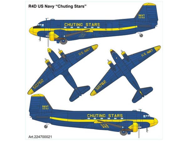 1/87 米海軍ダグラスR-4D (シューティングスターズ)