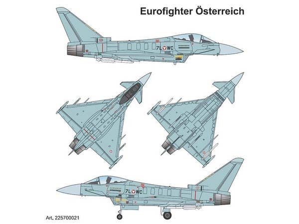 1/87 ユーロファイター タイフーン　オーストリア空軍