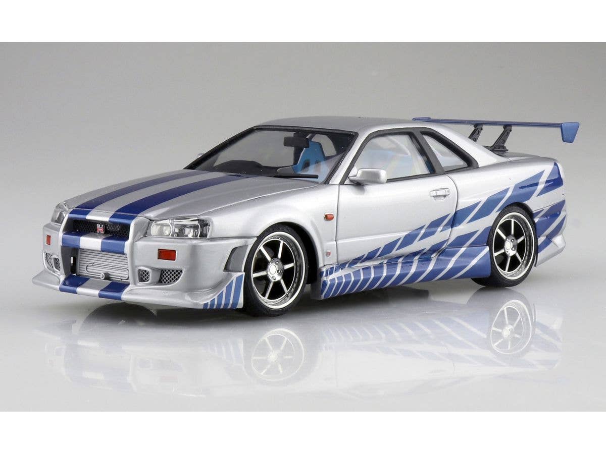 1/24 ワイルド・スピード R34 スカイライン GT-R