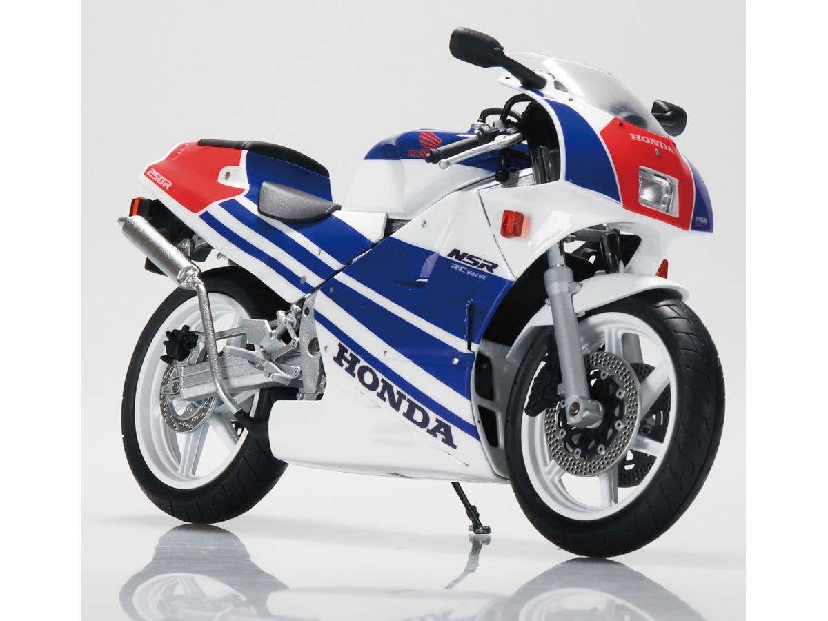 1/12 Honda NSR250R '89 ロスホワイトxテラブルー