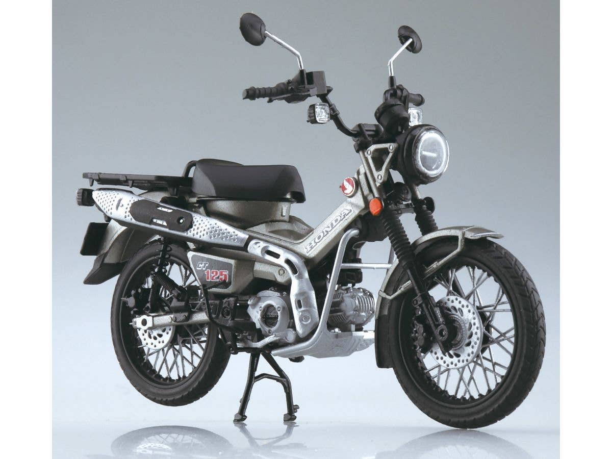 1/12 Honda CT125 ハンターカブ マットアーマードシルバーメタリック