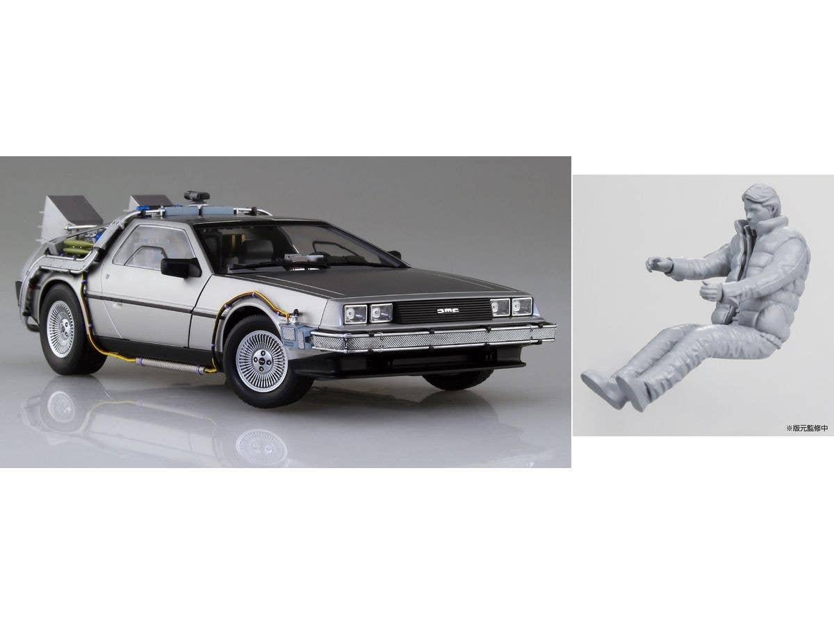 1/24 バック・トゥ・ザ・フューチャー Part I タイムマシン フィギュア付き