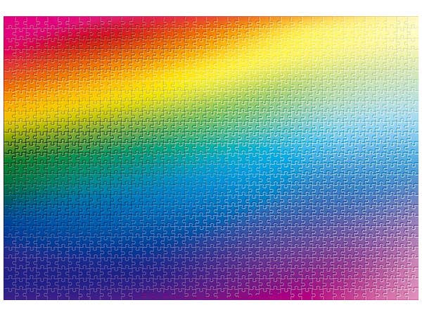 ジグゾーパズル グラデーション Rainbow Gradation IV 1053ピース