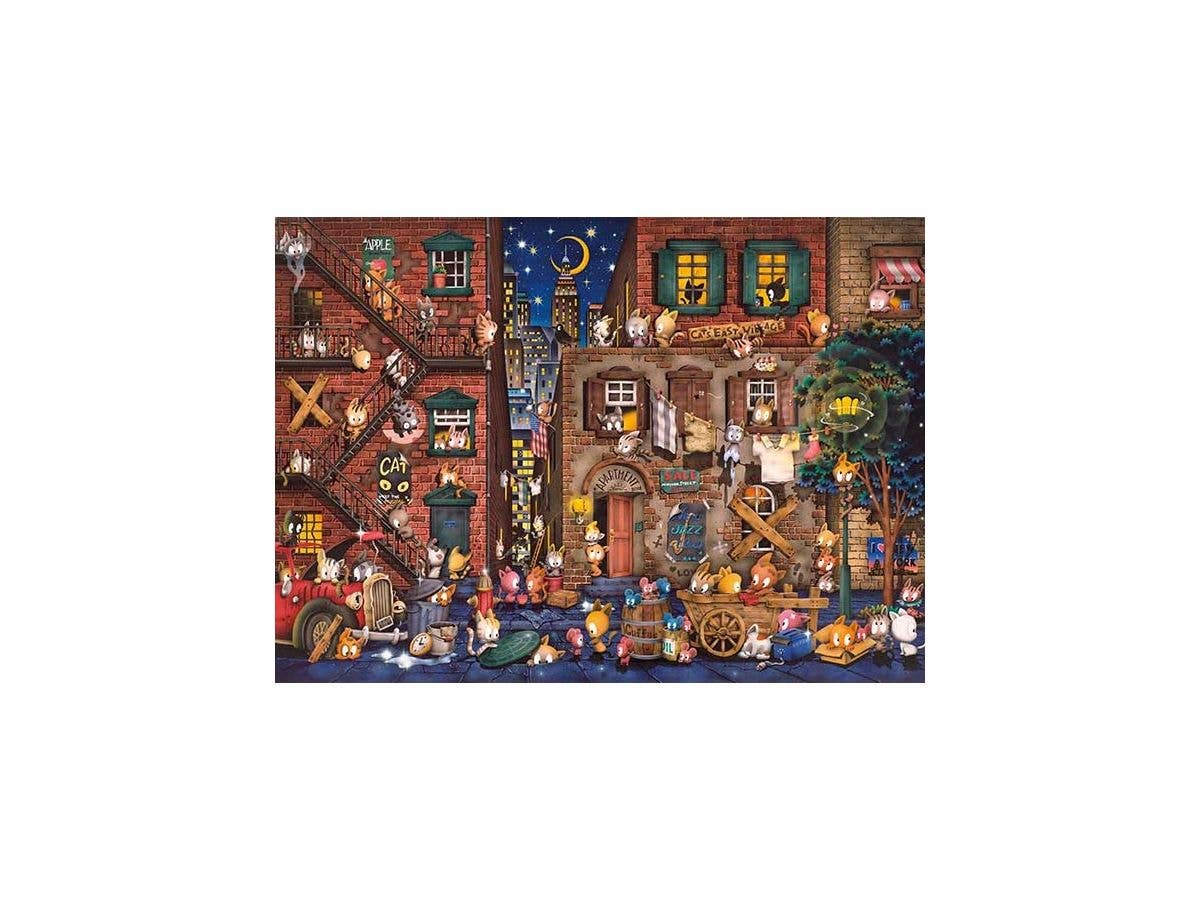 ジグソーパズル: ダウンタウン キャッツ 500P