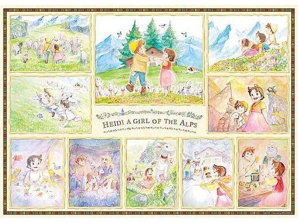 アルプスの少女: ハイジ アルムの思い出 500pcs (530 x 380mm)