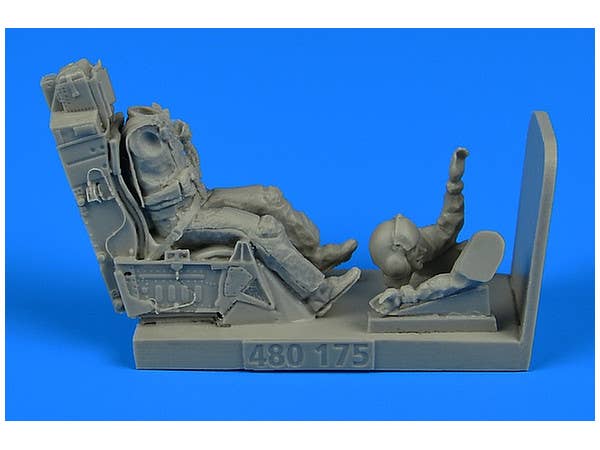 1/48 米空軍F-16パイロットACES II射出座席付き