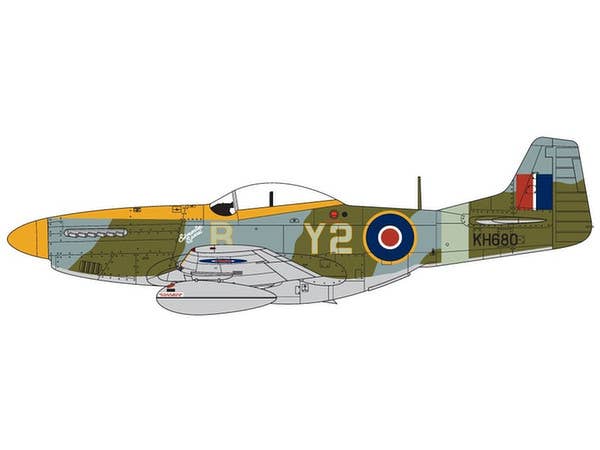 1/24 ノースアメリカン P-51K マスタング