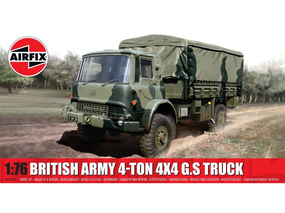 1/76 イギリス軍4トン 4x4G.Sトラック