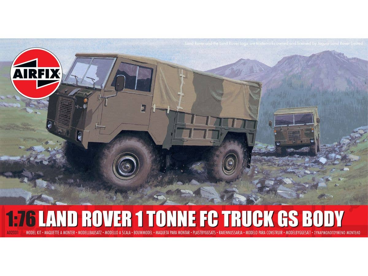 1/76 ランドローバー1TONトラックGSボディ