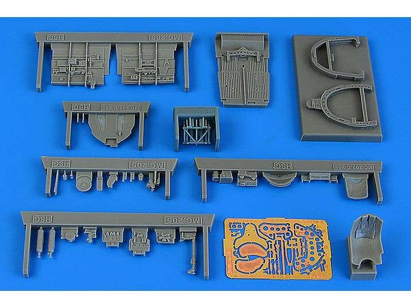 1/48 マッキ C.205V ベルトロセリエI コックピット (ハセガワ用)