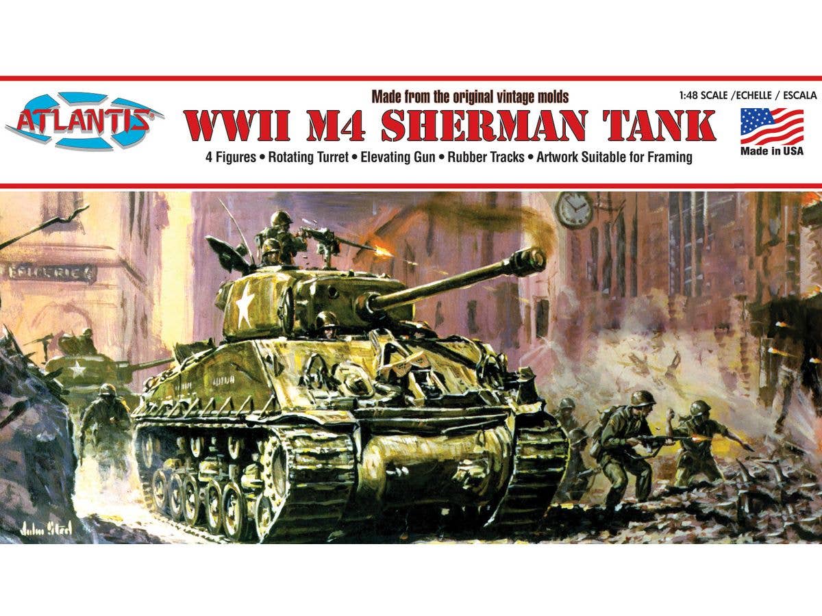 1/48 WW.II M4A3E8 シャーマン中戦車
