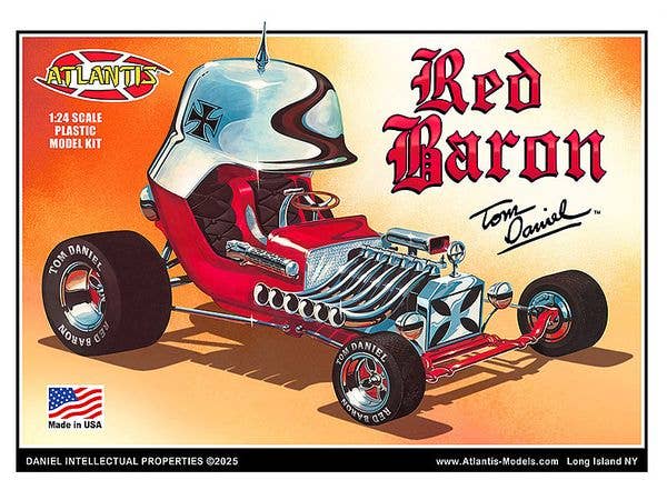 1/24 トム・ダニエル レッドバロンショーカーw/トレーディングカード