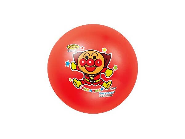 アンパンマン カラフル6号ボール (レッド)