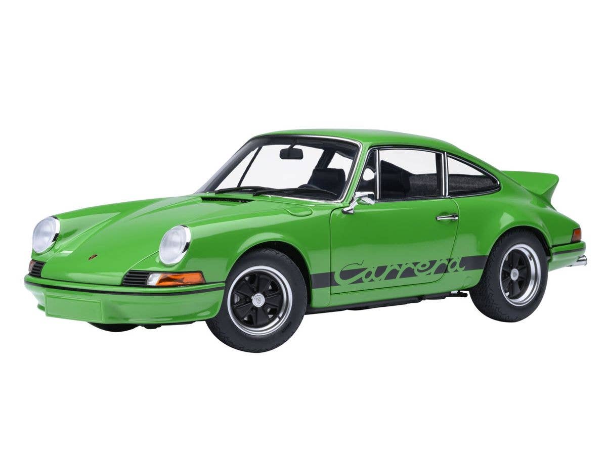 1/18 ポルシェ 911 カレラ 2.7 RS  (バイパー グリーン / ブラック・ストライプ)