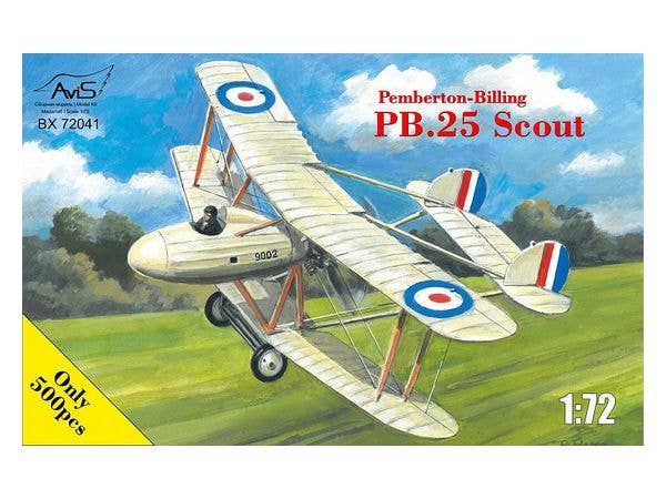 1/72 ペンバートン・ビリング PB.25 スカウト WW.I 偵察機
