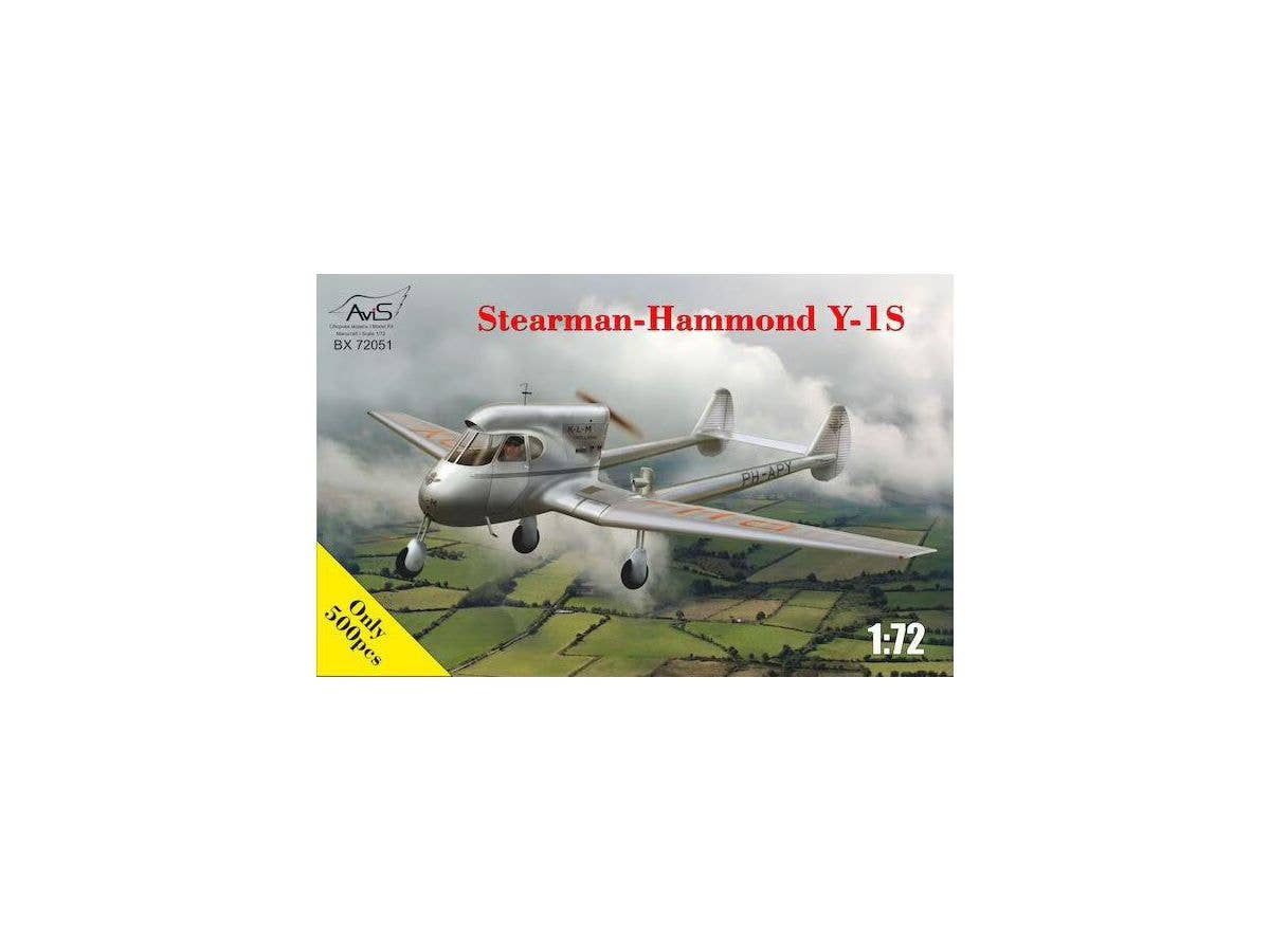 1/72 ステアマン・ハモンド Y-1S K-L-Mオランダ