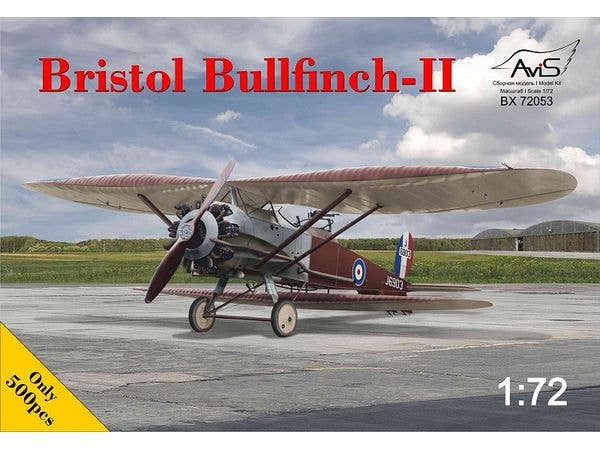 1/72 ブリストル ブルフィンチII 複葉機型