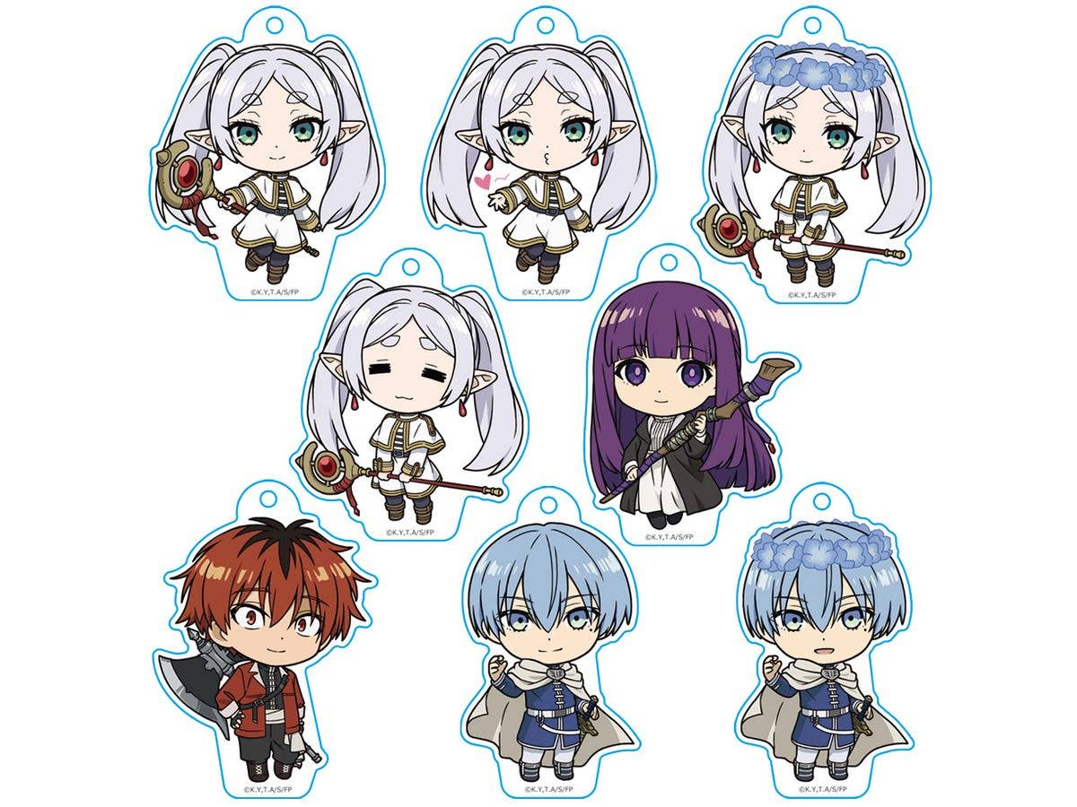 葬送のフリーレン: ぷにこれ!トレーディングアクリルチェーン 1Box 8pcs