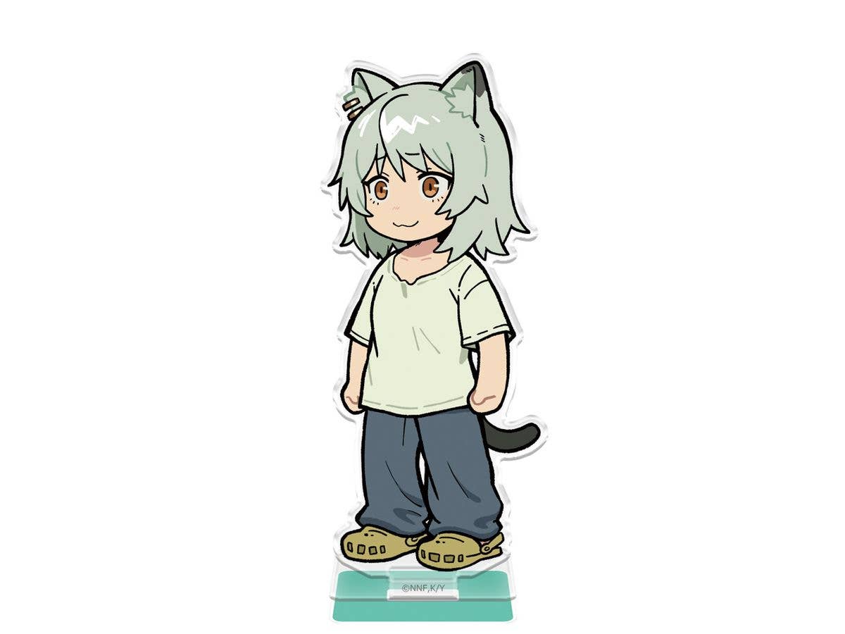 ヤニねこ: アクリルキャラスタンド ヤニねこ&ヤニねこ (困り顔) & 大家