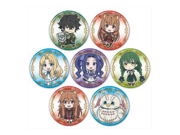 盾の勇者の成り上がり トレーディング缶バッジ 1Box 7pcs