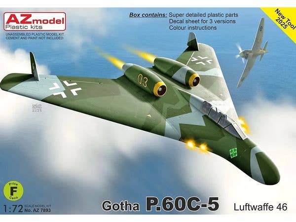 1/72 ゴータ P.60C-5 ルフトバッフェ 1946年