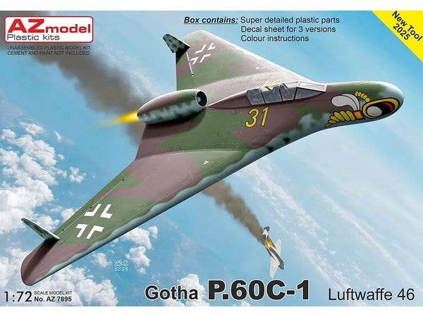 1/72 ゴータ P.60C-1 ルフトバッフェ 1946年