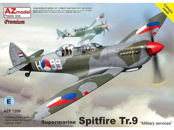 1/72 スーパーマリン スピットファイアTR.9 軍用仕様 プレミアムエディション