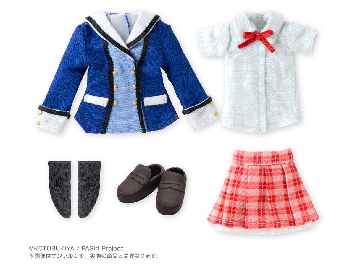 1/12 フレームアームズ・ガール 若葉女子高校制服衣装セット Mサイズ (再販)