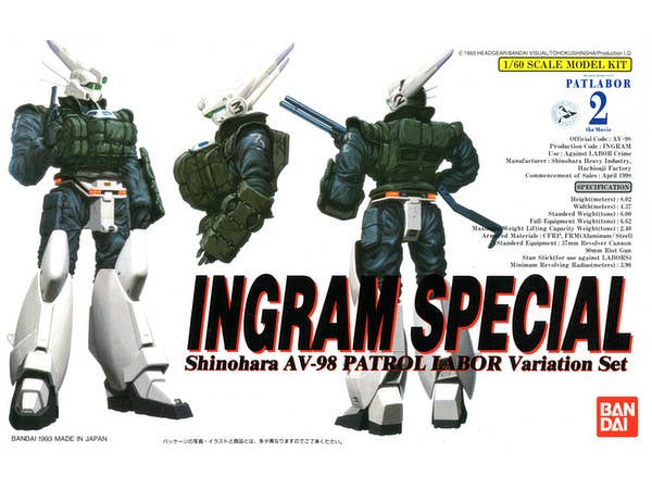 1/60 イングラムスペシャル