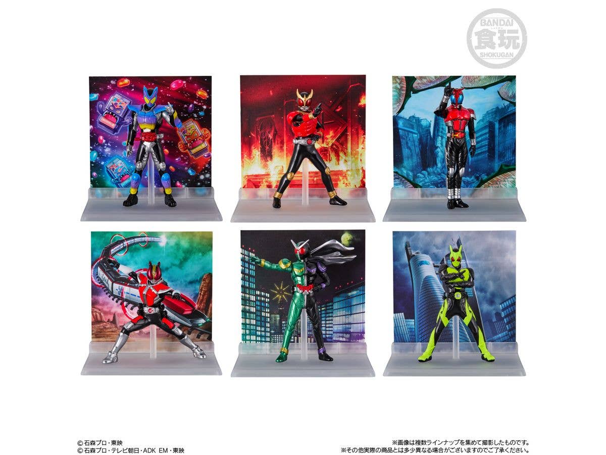 MICRO STATUE COLLECTION 仮面ライダー 1Box 8pcs