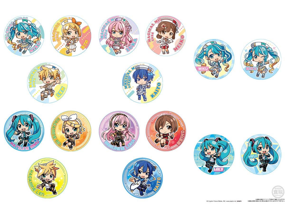 CAN BADGE COLLECTION 初音ミク マジカルミライ 2024 1Box 14pcs