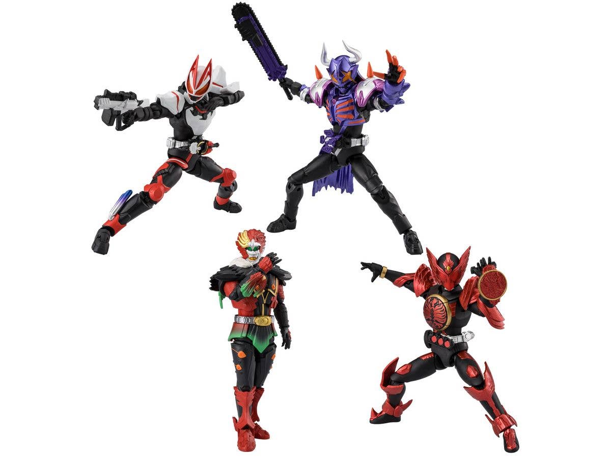 掌動EXCEED仮面ライダー 1Box 4pcs