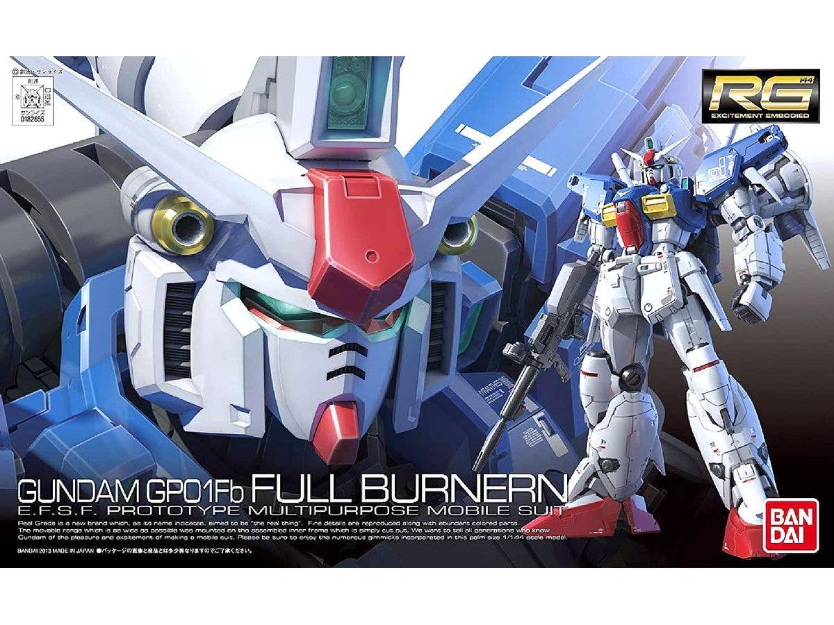 1/144 RG RX-78GP01Fb ガンダム試作1号機 フルバーニアン