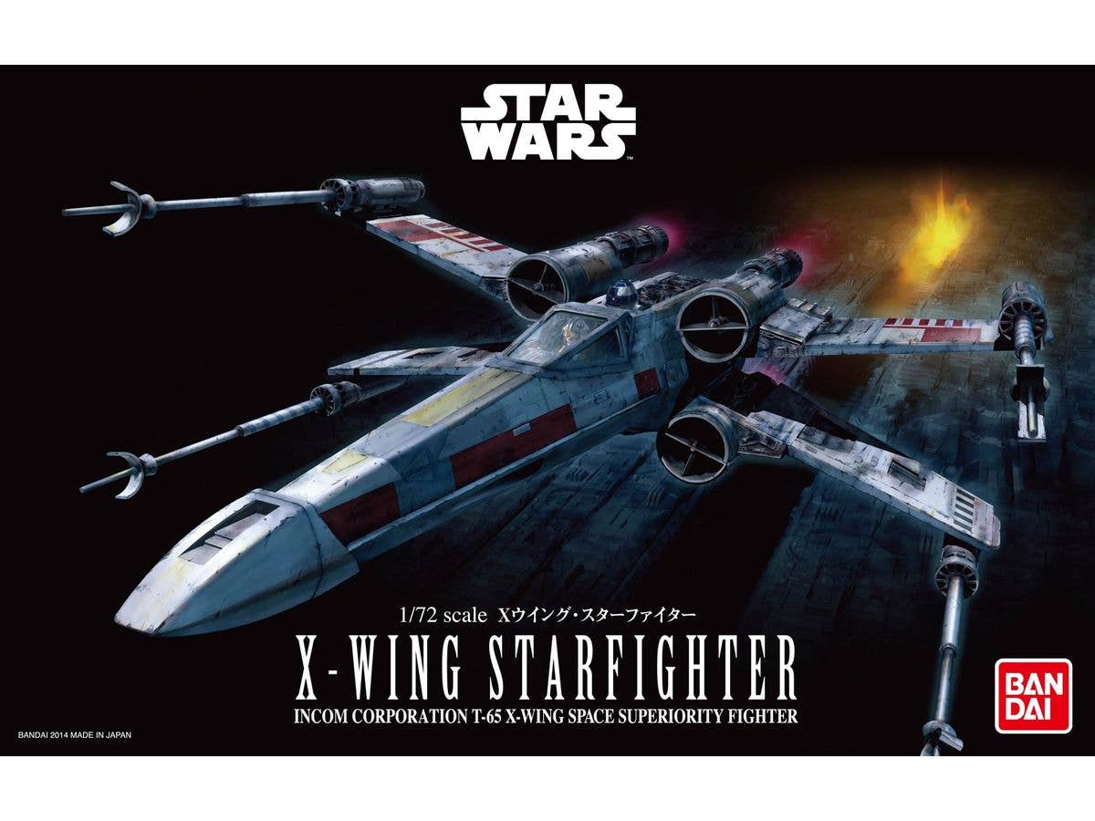 1/72 Xウイング・スターファイター (スター・ウォーズ/エピソード4) プラモデル