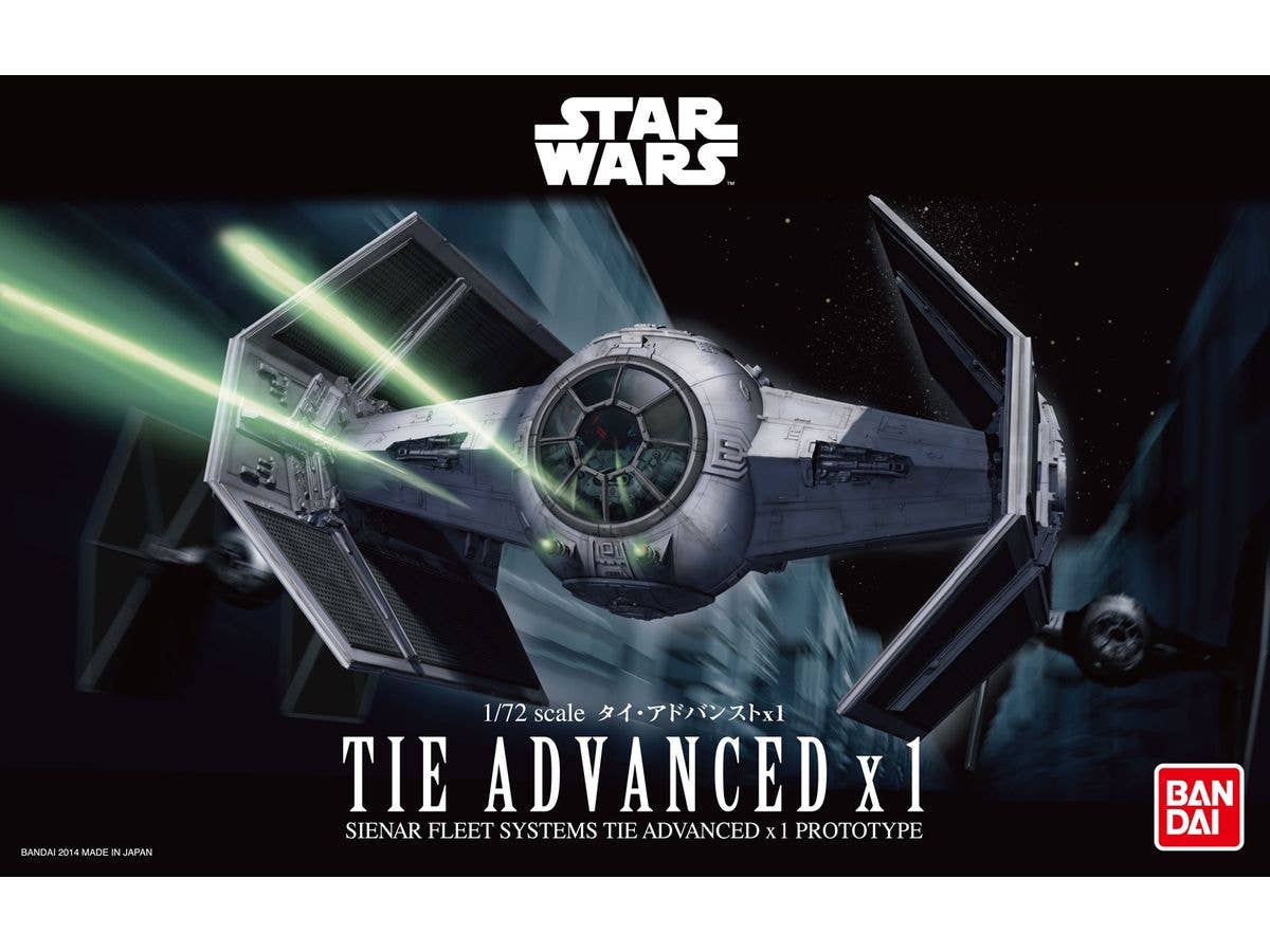 1/72 タイ・アドバンスx1 (スター・ウォーズ/エピソード4/新たなる希望) プラモデル