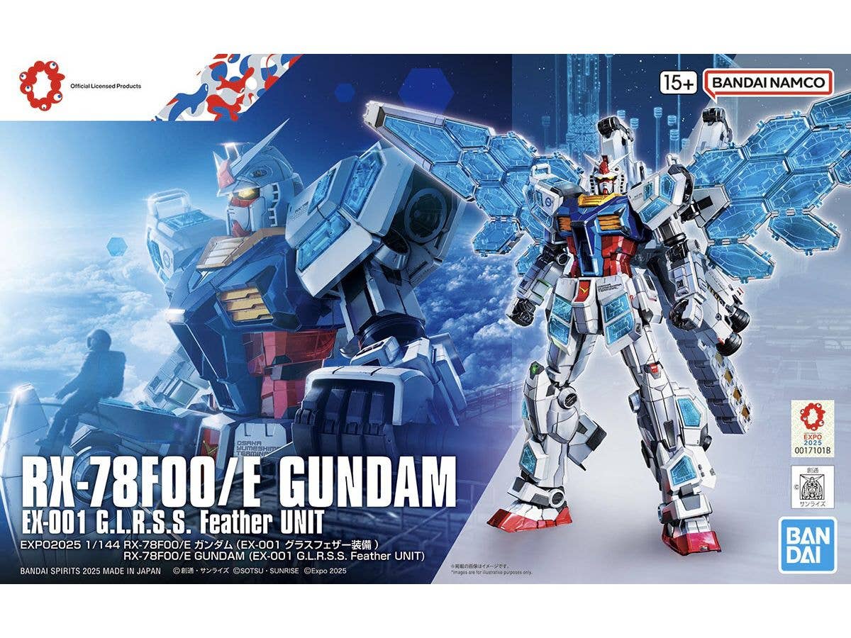 EXPO2025 RX-78F00/E ガンダム(EX-001 グラスフェザー装備)