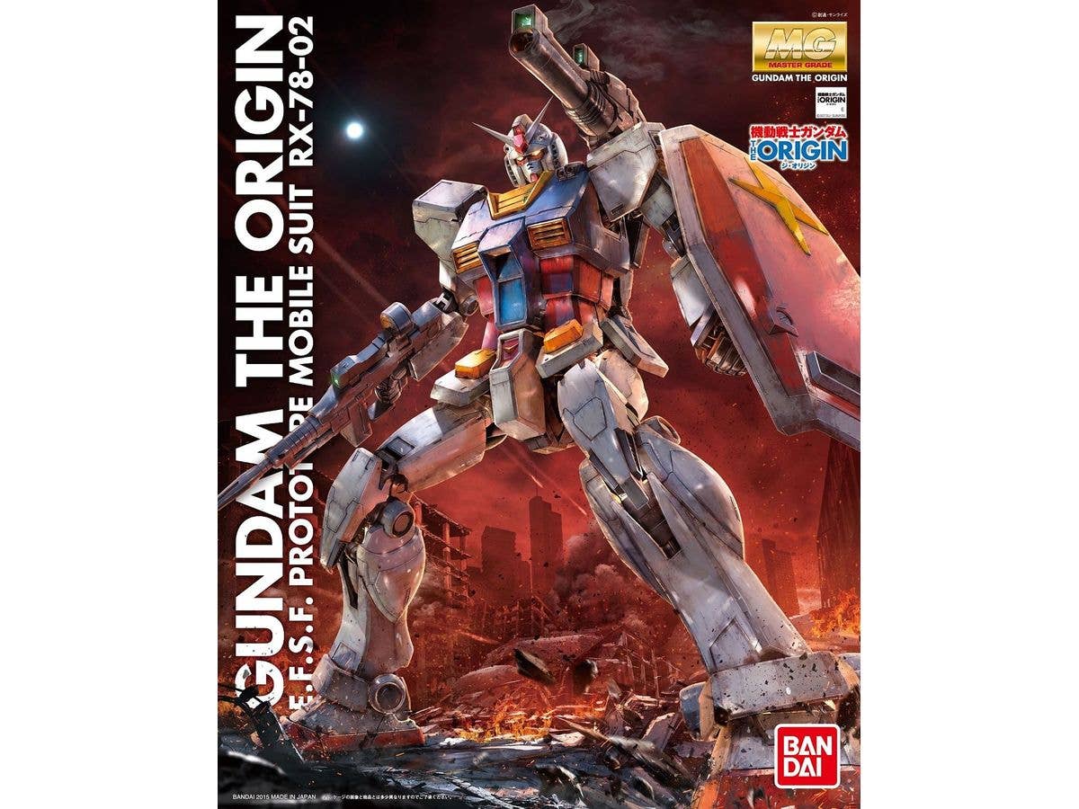 1/100 MG RX-78-02 ガンダム (機動戦士ガンダム THE ORIGIN)