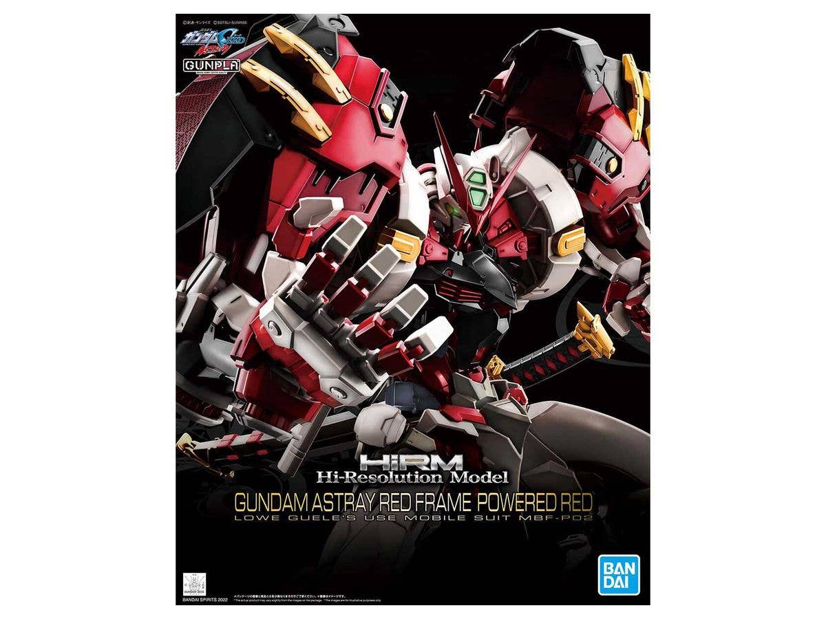1/100 ハイレゾリューションモデル ガンダムアストレイ レッドフレーム パワードレッド