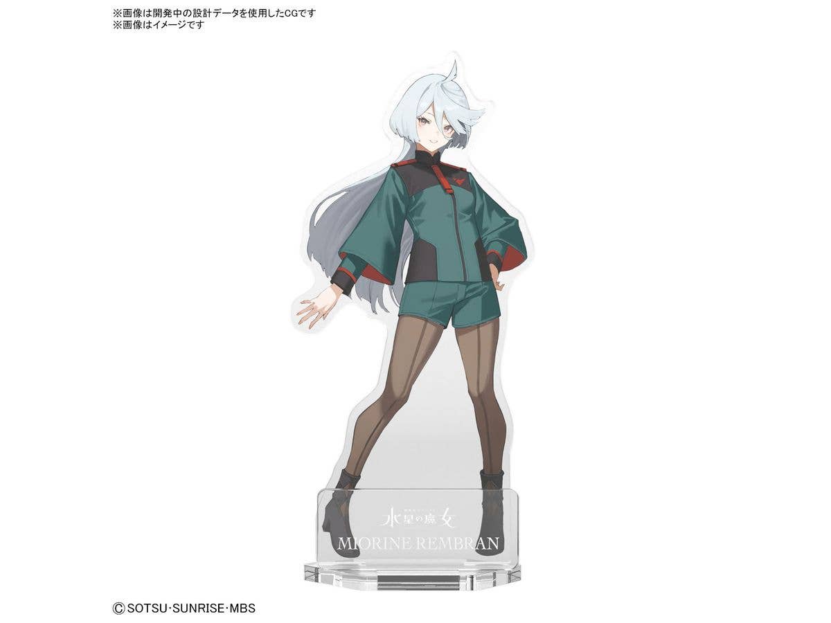 ガンプラパッケージアート アクリルスタンド ミオリネ・レンブラン