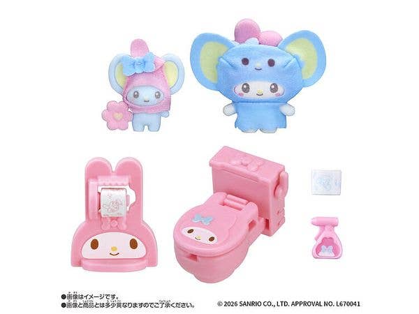 ぷちとも Sanrio characters マイメロディのトイレ