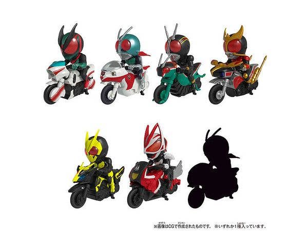カッとびライダーBOOST!! Vol.01: 1Box 6pcs
