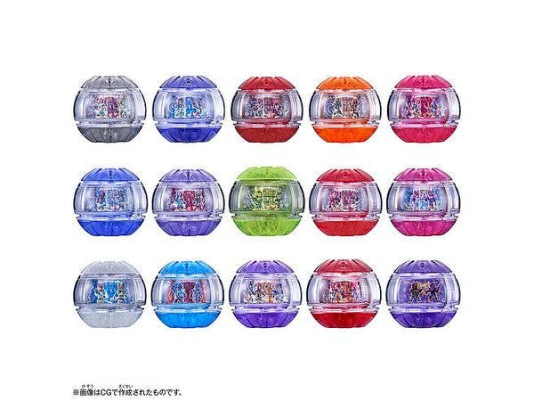 DXレジェンドライダーカプセムランダムボックス タッグライダーキラキラver.02: 1Box 15pcs