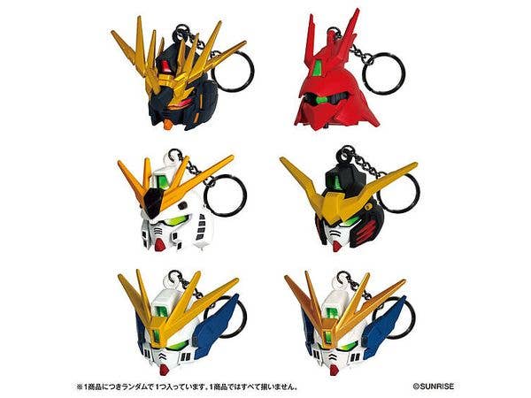 SDガンダムヘッドキーチェーンvol.2: 1Box 9pcs