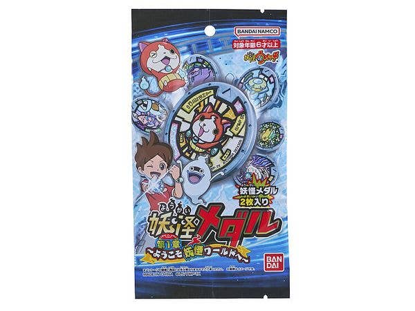 妖怪メダル 第1章 -ようこそ妖怪ワールドへ- 1Box 12pcs